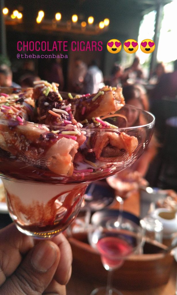 orion baner baconbaba chocolate cigar