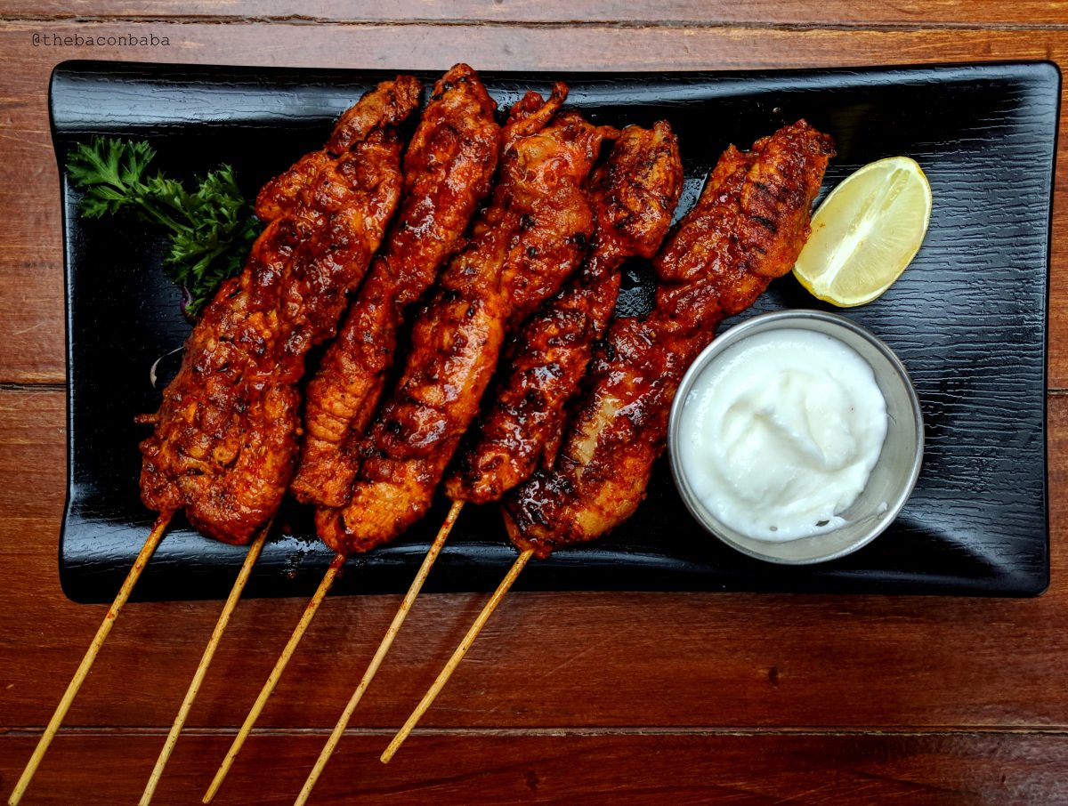 souk baconbaba harissa chicken skewers