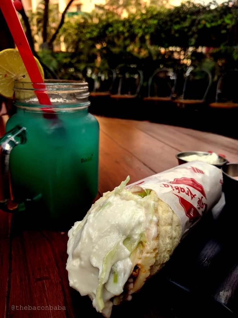 souk baconbaba chicken shawarma
