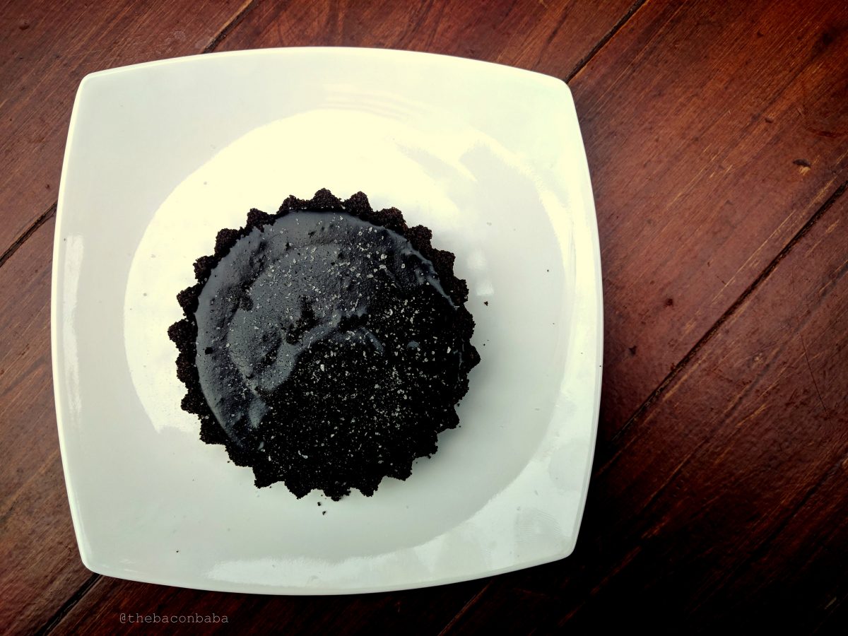 souk baconbaba Dark Chocolate Tart with Mediterranean Sea Salt