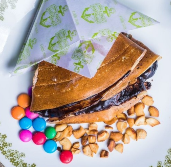 nina pinta santamaria food truck crepe baconbaba death by chocolate