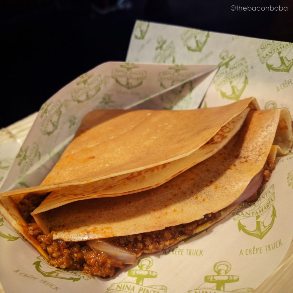 nina pinta santamaria food truck crepe baconbaba mutton ki baat